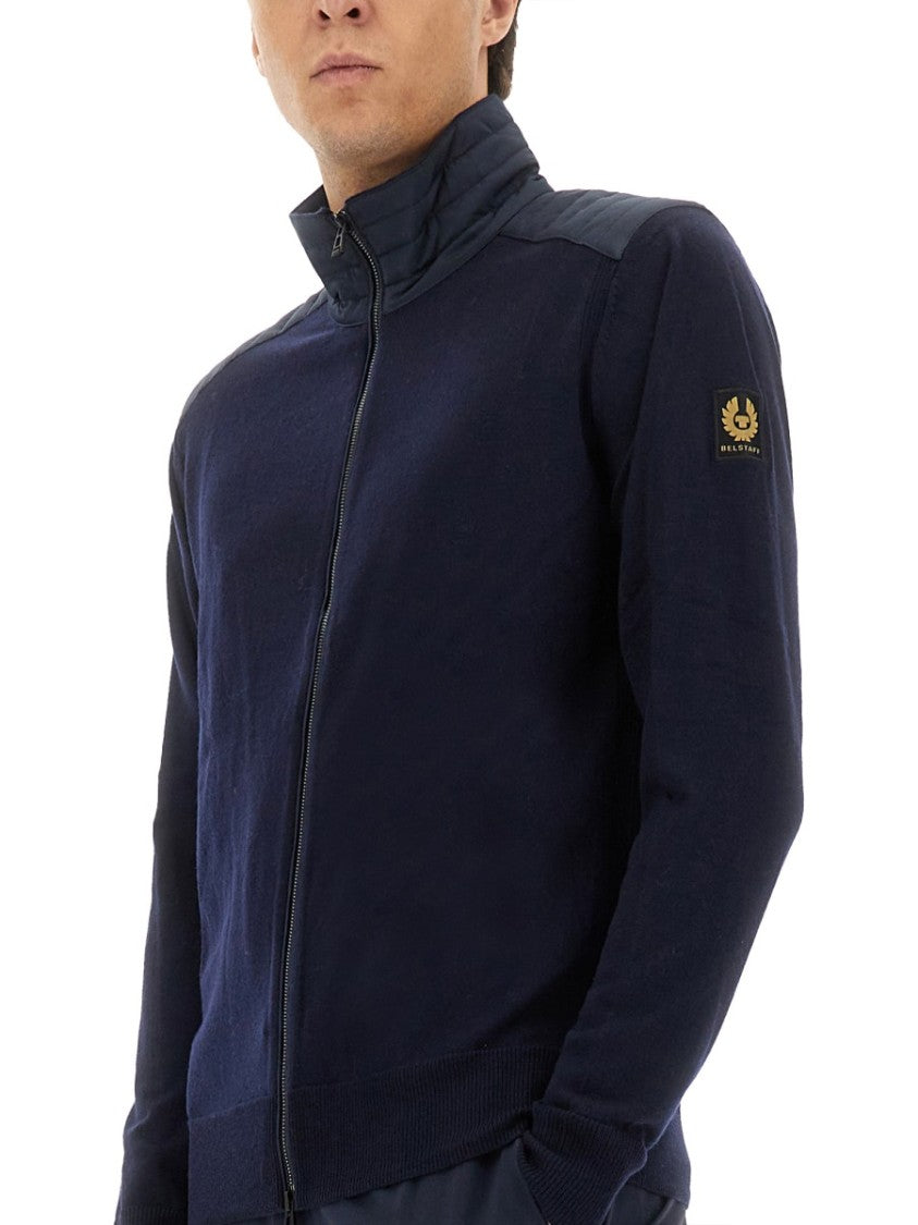 Belstaff "Kelby" Cardigan With Zipper