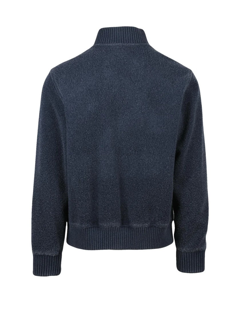 Circolo 1901 Navy Blue Virgin Wool-Blend Jacket