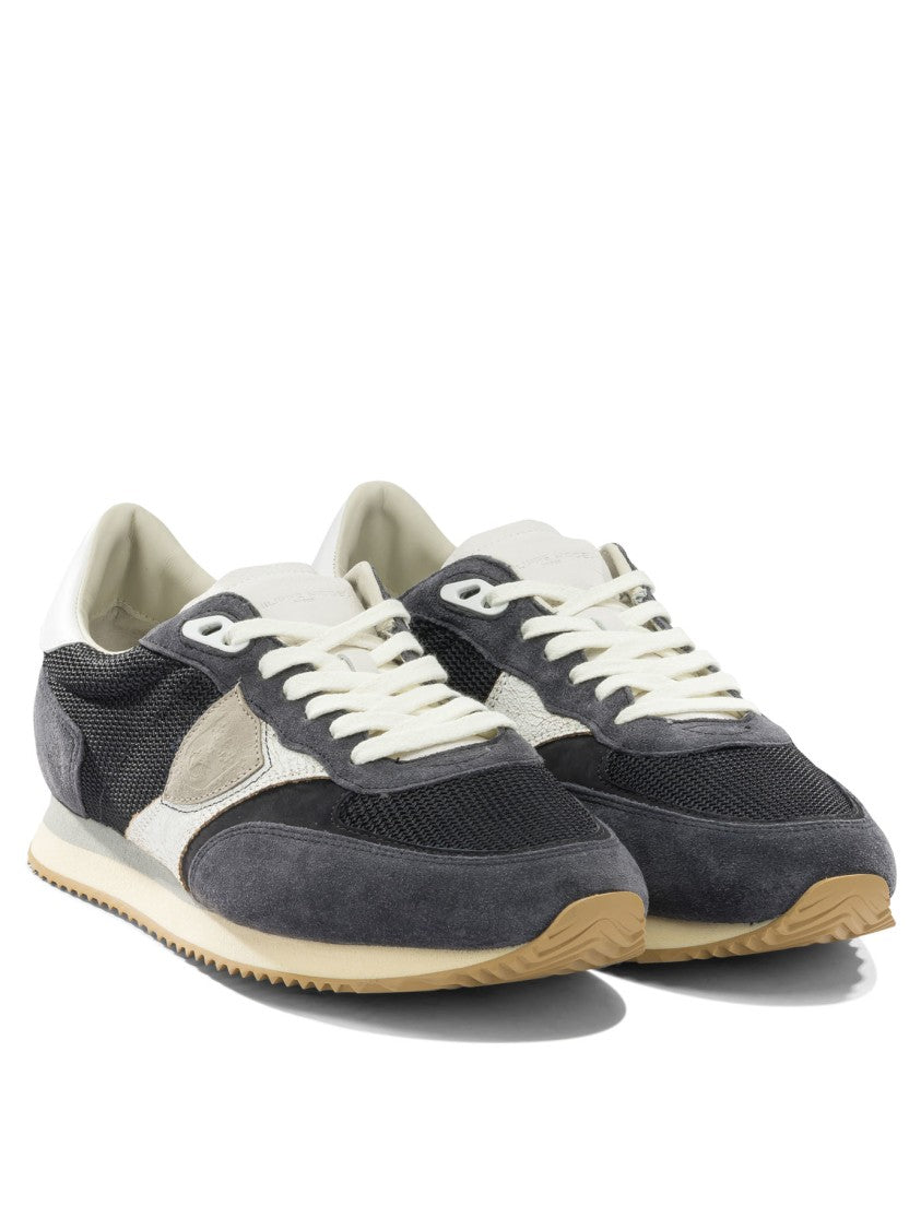 Philippe Model Paris Low-Profile Sneakers With Suede