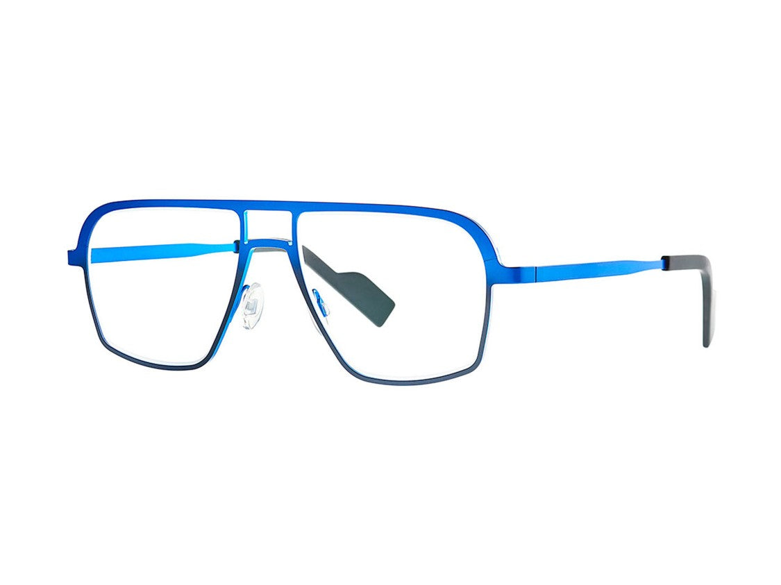Theo Eat Geometric Aviator Sunglasses