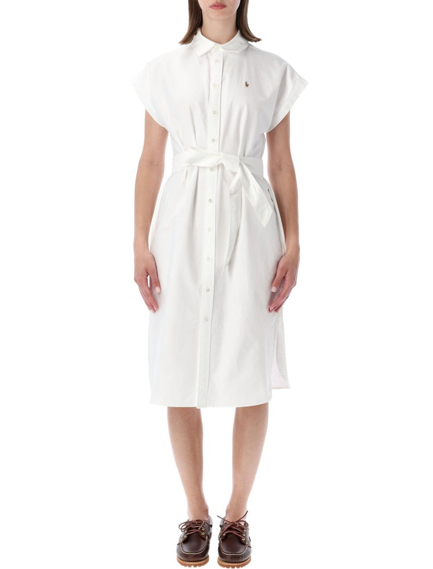 Polo Ralph Lauren Oxford Cotton Chemisier Midi Dress