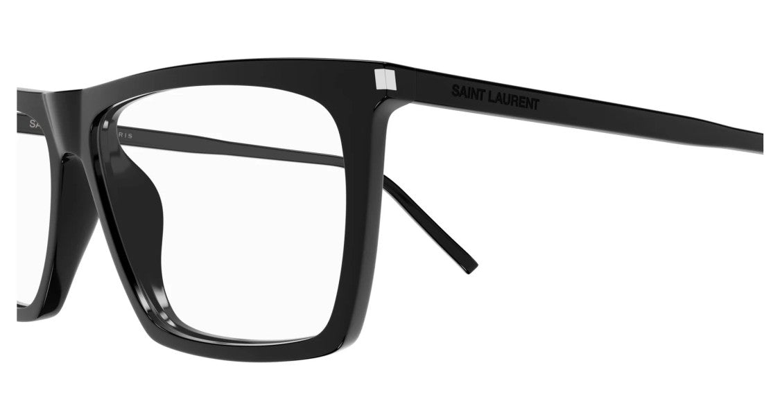 Saint Laurent Eyeglasses Sl 803 005 Black Black Transpare 59/14/145