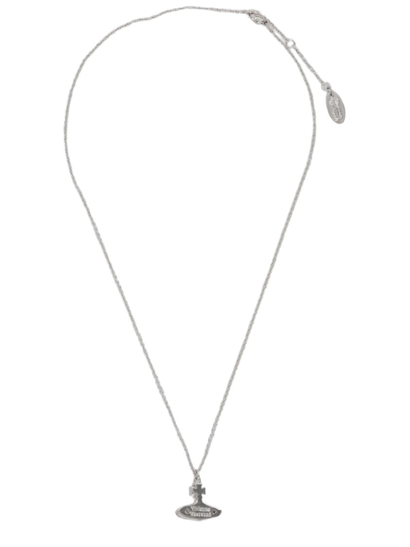Vivienne Westwood Silver Orb Brass Pendant Necklace