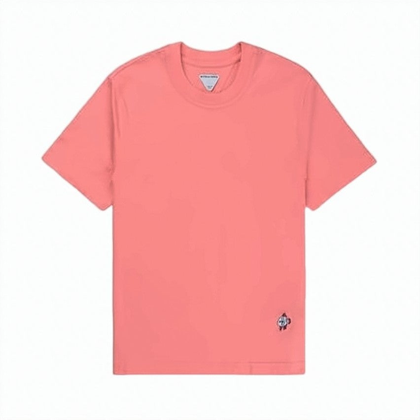 Bottega Veneta Coral Pink Crew Neck Bottega Veneta T-Shirt