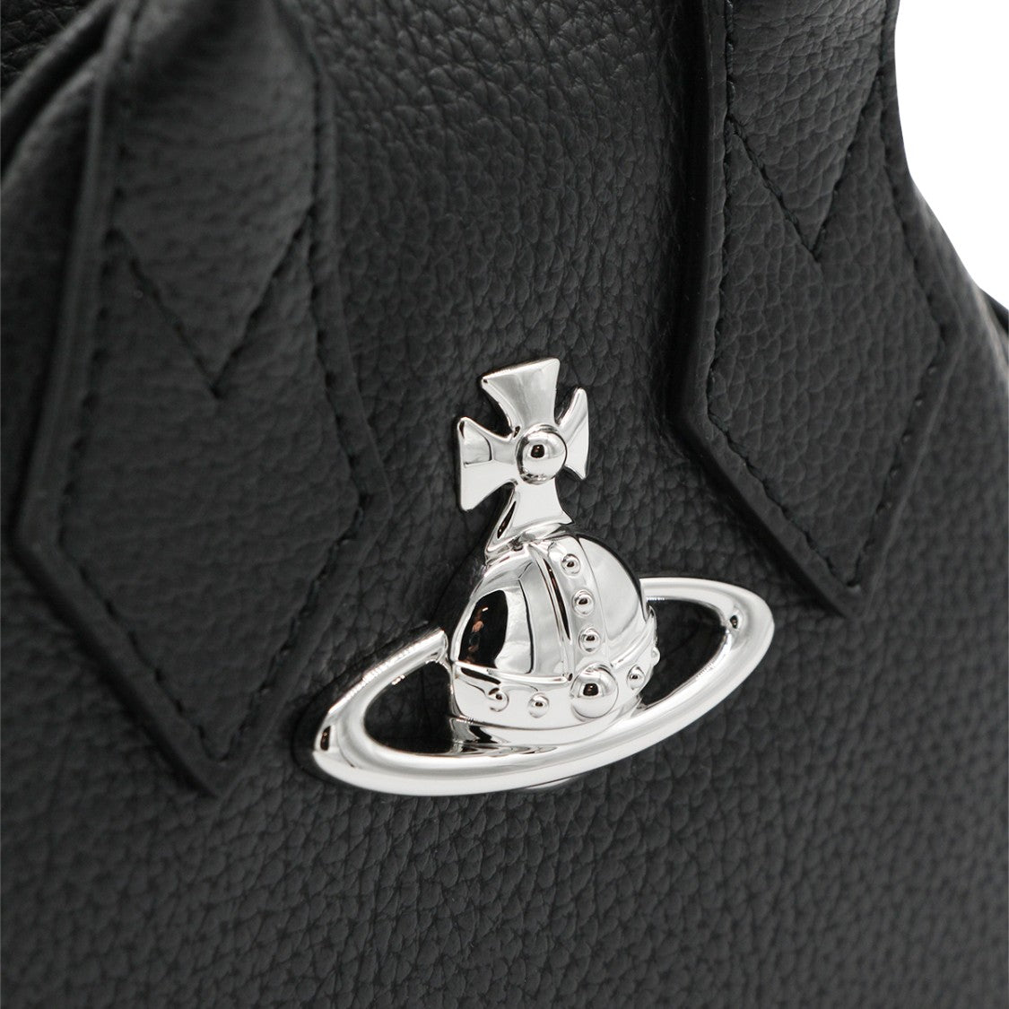 Vivienne Westwood Black Top Handle Bag