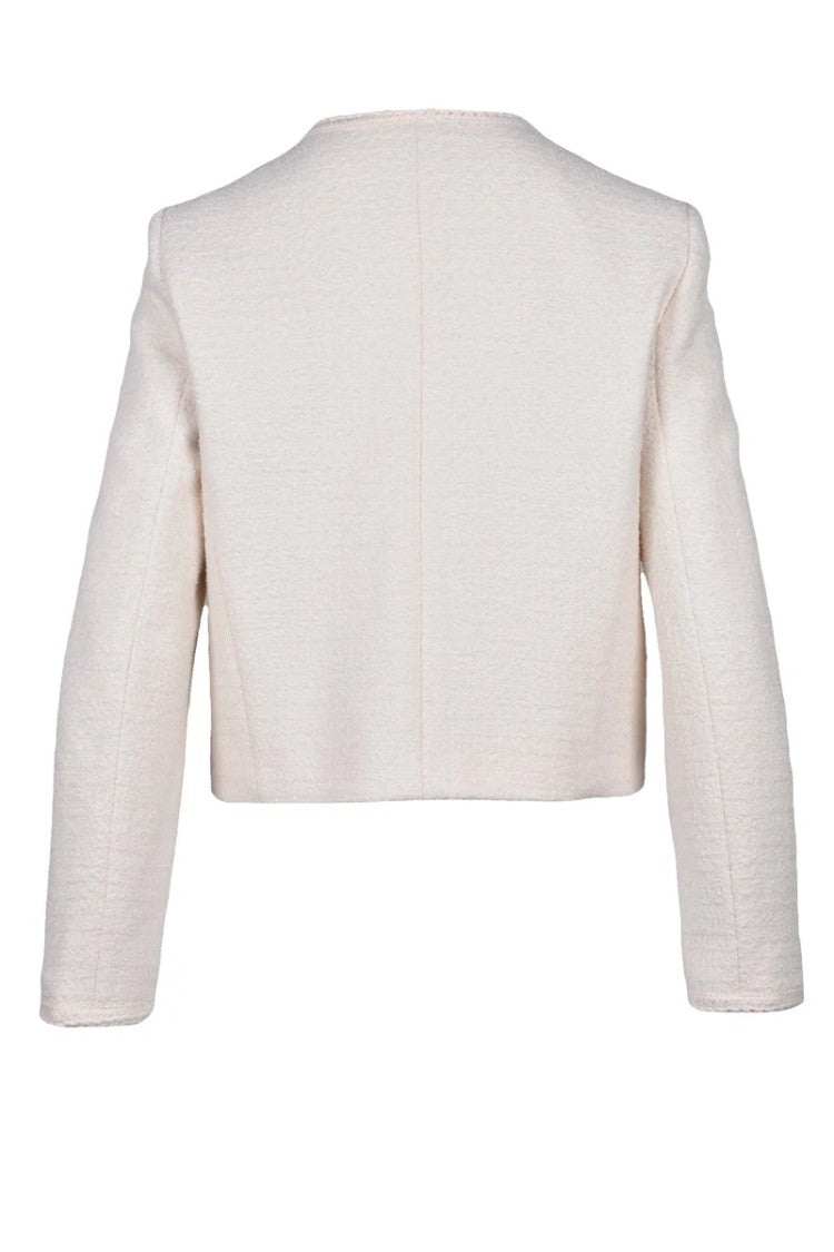 Marella Sport Sport Bouclé Jacket - White