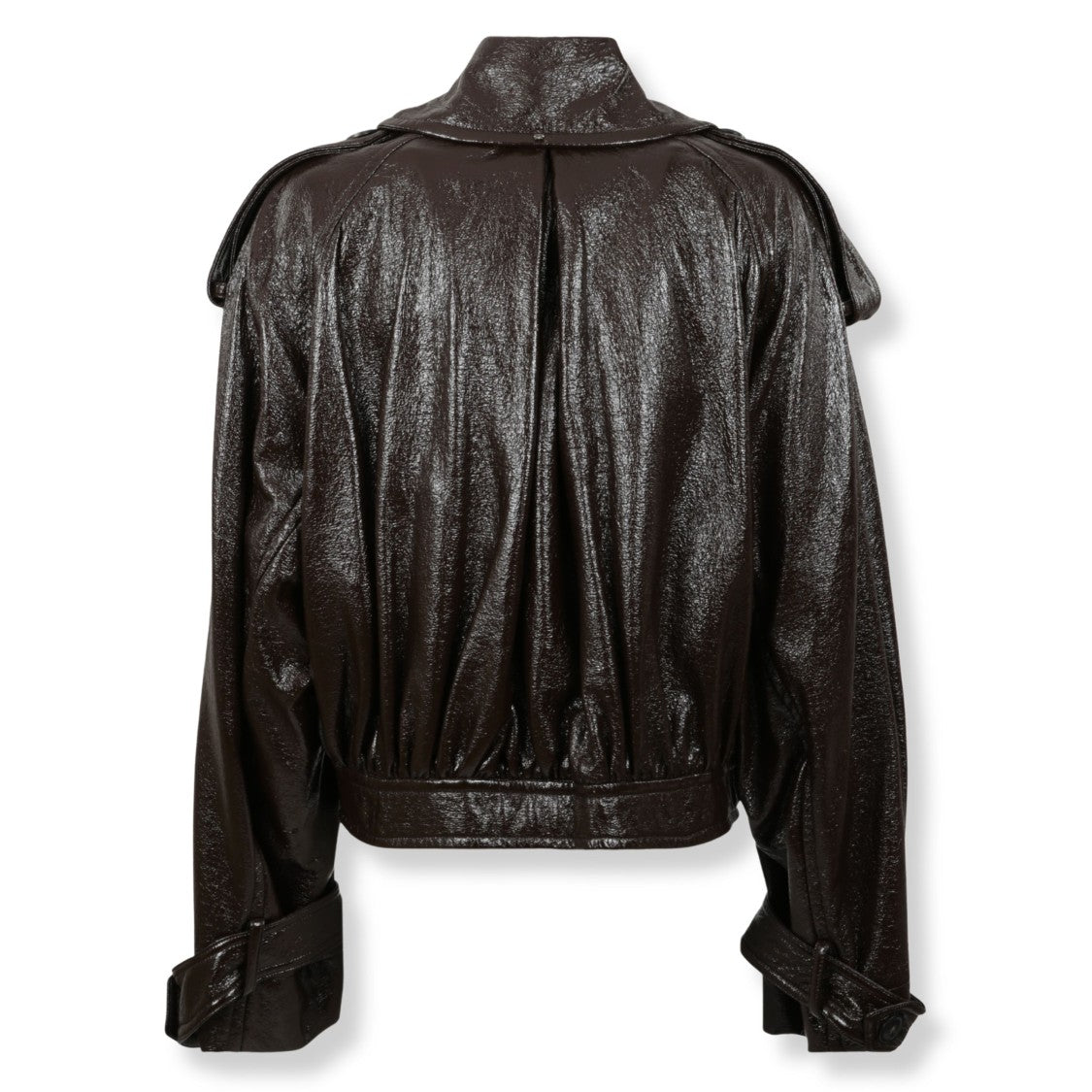 Sportmax Beta Patent Bomber Jacket