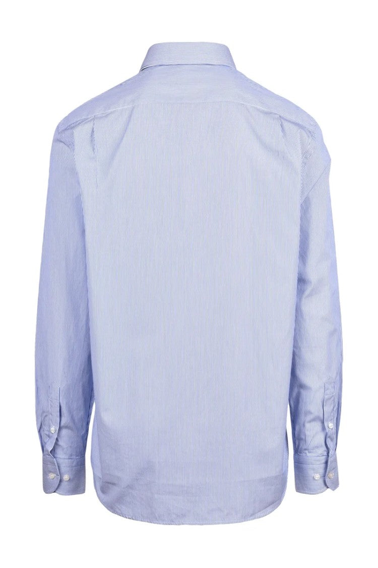 Paul & Shark White/Blue Check Cotton Shirt