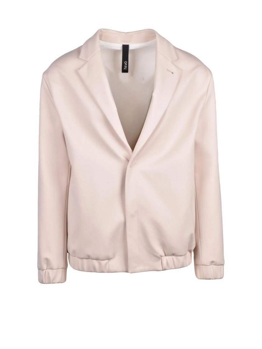 Hevo Cream Calamarena Tailored Viscose-Blend Coat