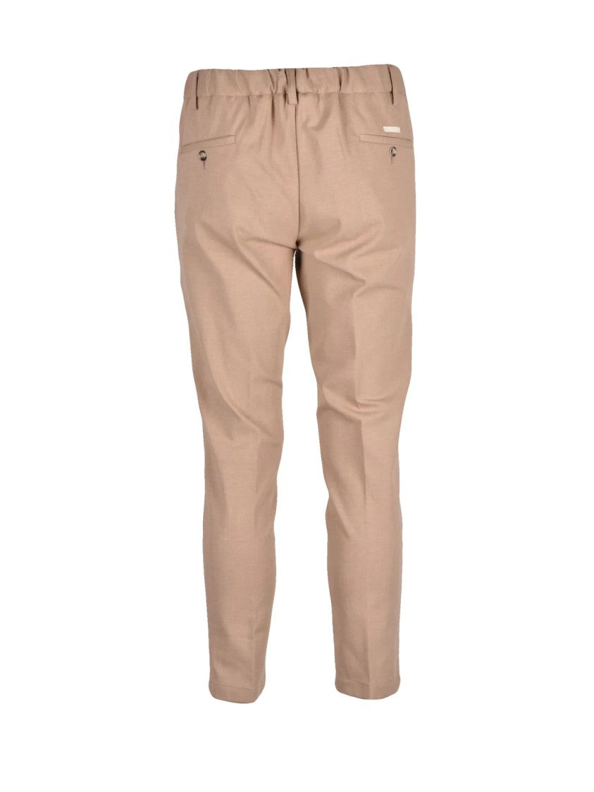 Ungaro Tailored Beige Trousers With Clean Minimalist Design