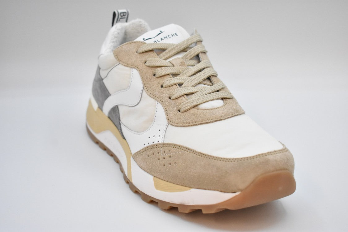 Voile Blanche Laced-Up Sneakers