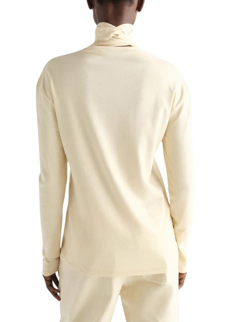Lemaire Long-Sleeve Foulard Tie Top