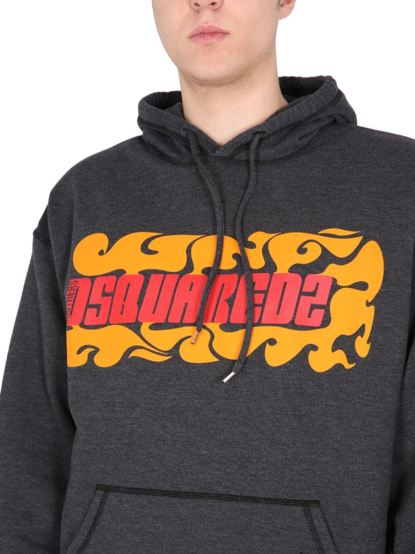 Dsquared2 Logo Printed Sweatshirt