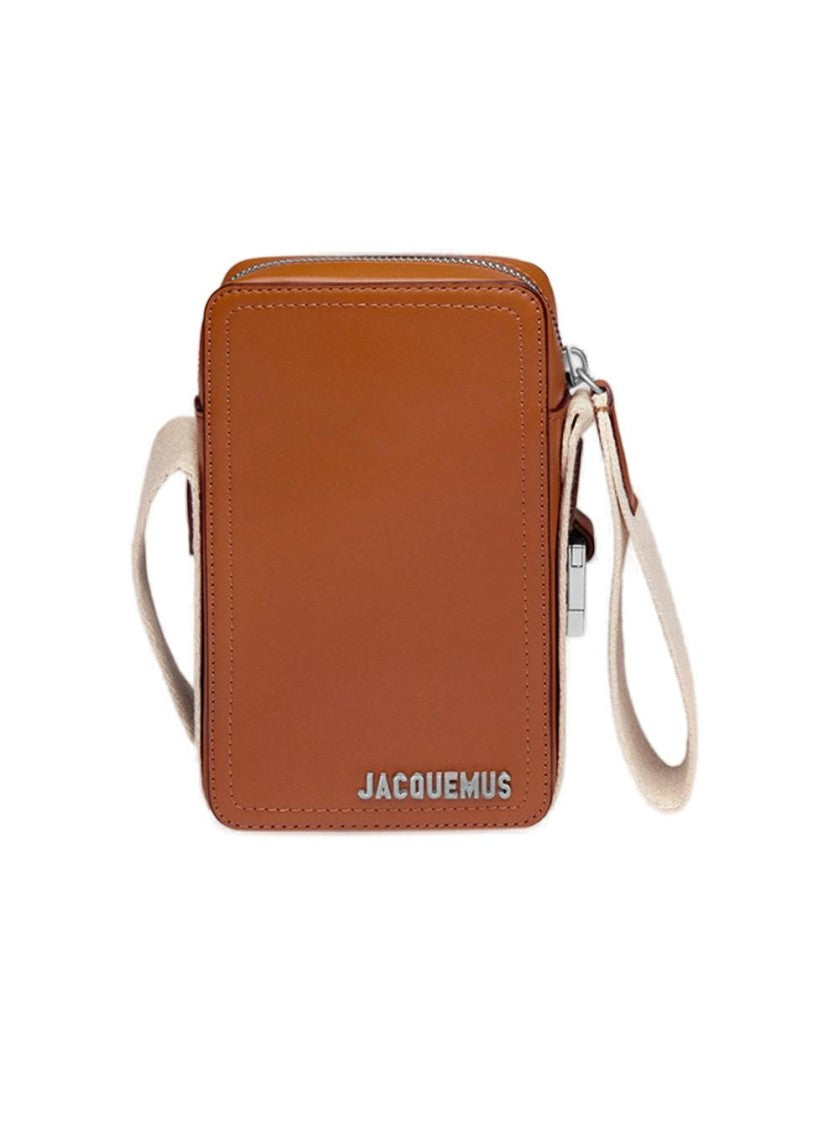 Jacquemus The Vertical Cuerda Crossbody Bag - Light Brown