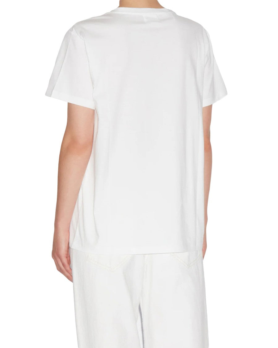 Isabel Marant Relaxed Fit Short-Sleeved T-Shirt With Subtle Logo Detail