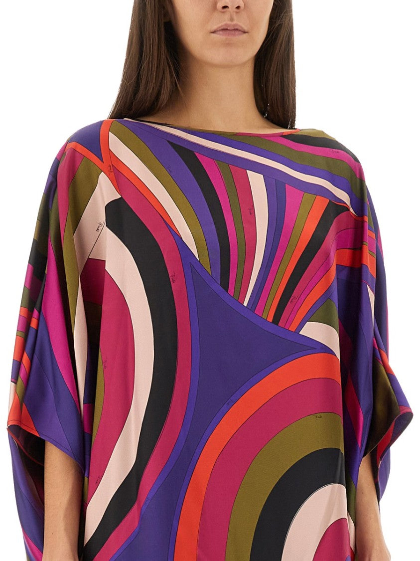 Pucci Iris Print Mini Dress