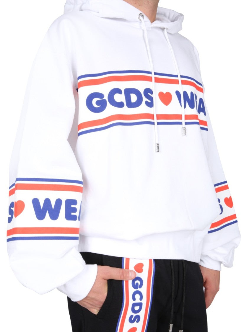 Gcds "Cute Tape" Logo Sweatshirt
