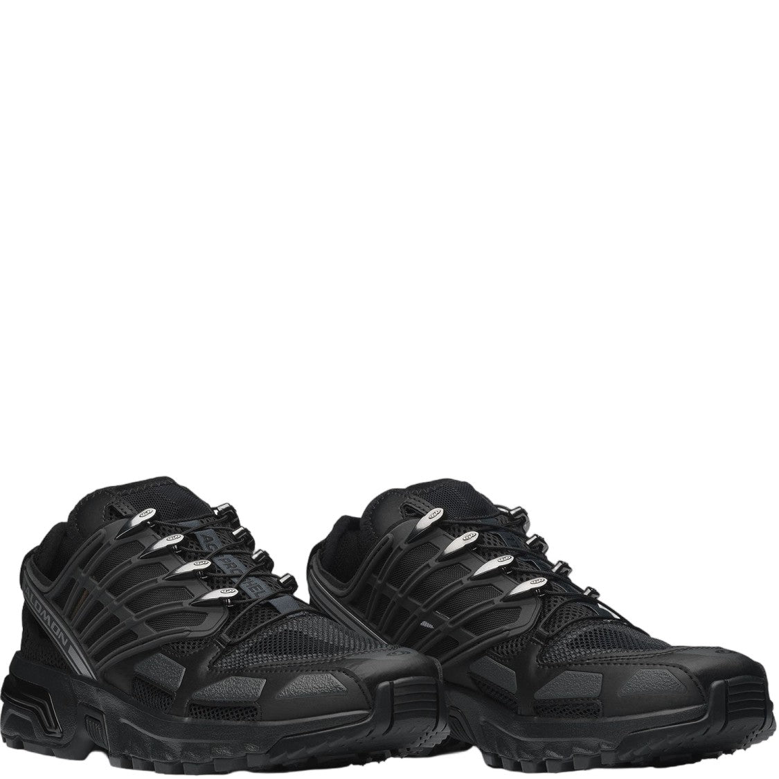 Salomon Panel-Designed Quicklace Sneakers With Rubber Sole