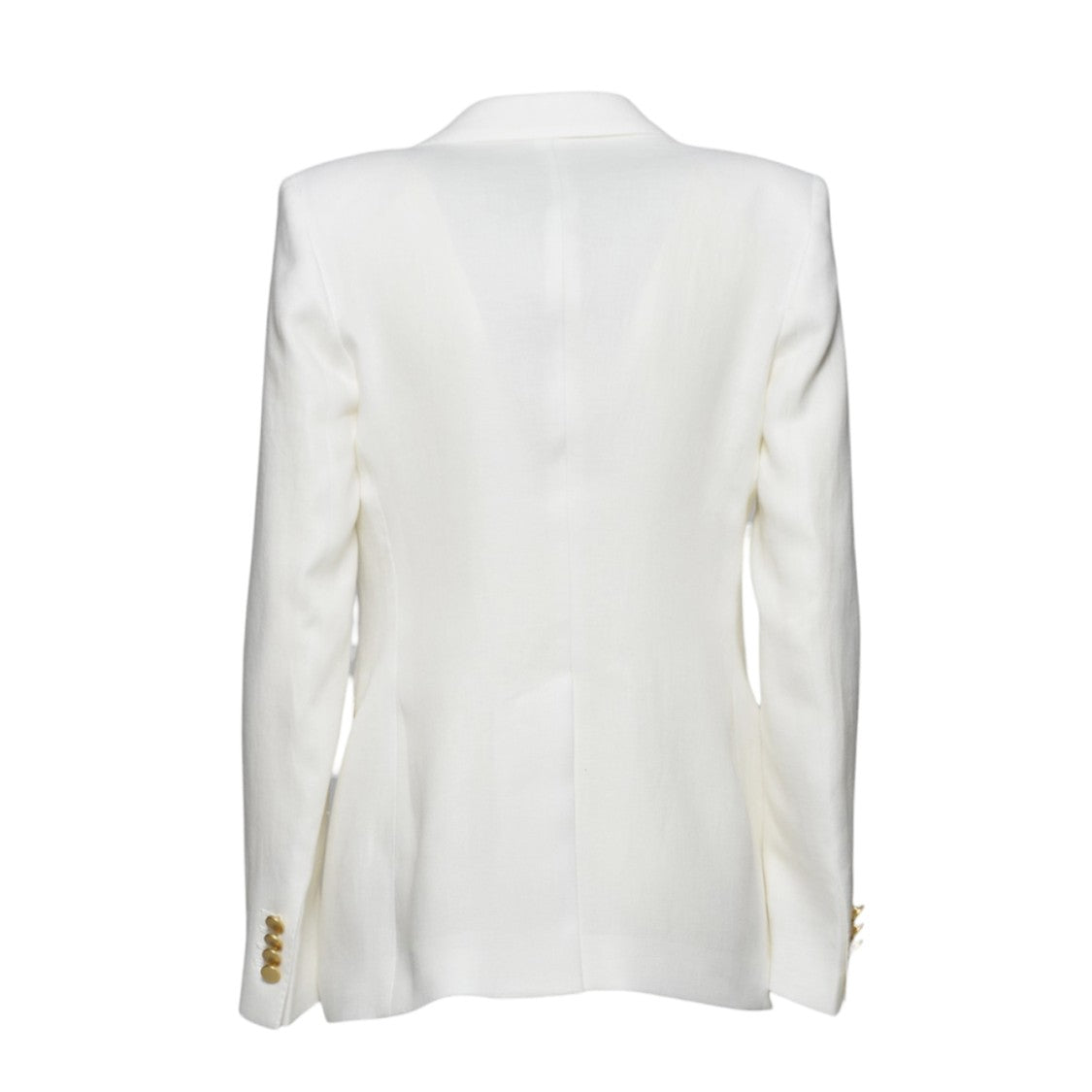 Tagliatore J-Parigi Single-Breasted Jacket In White Linen Twill