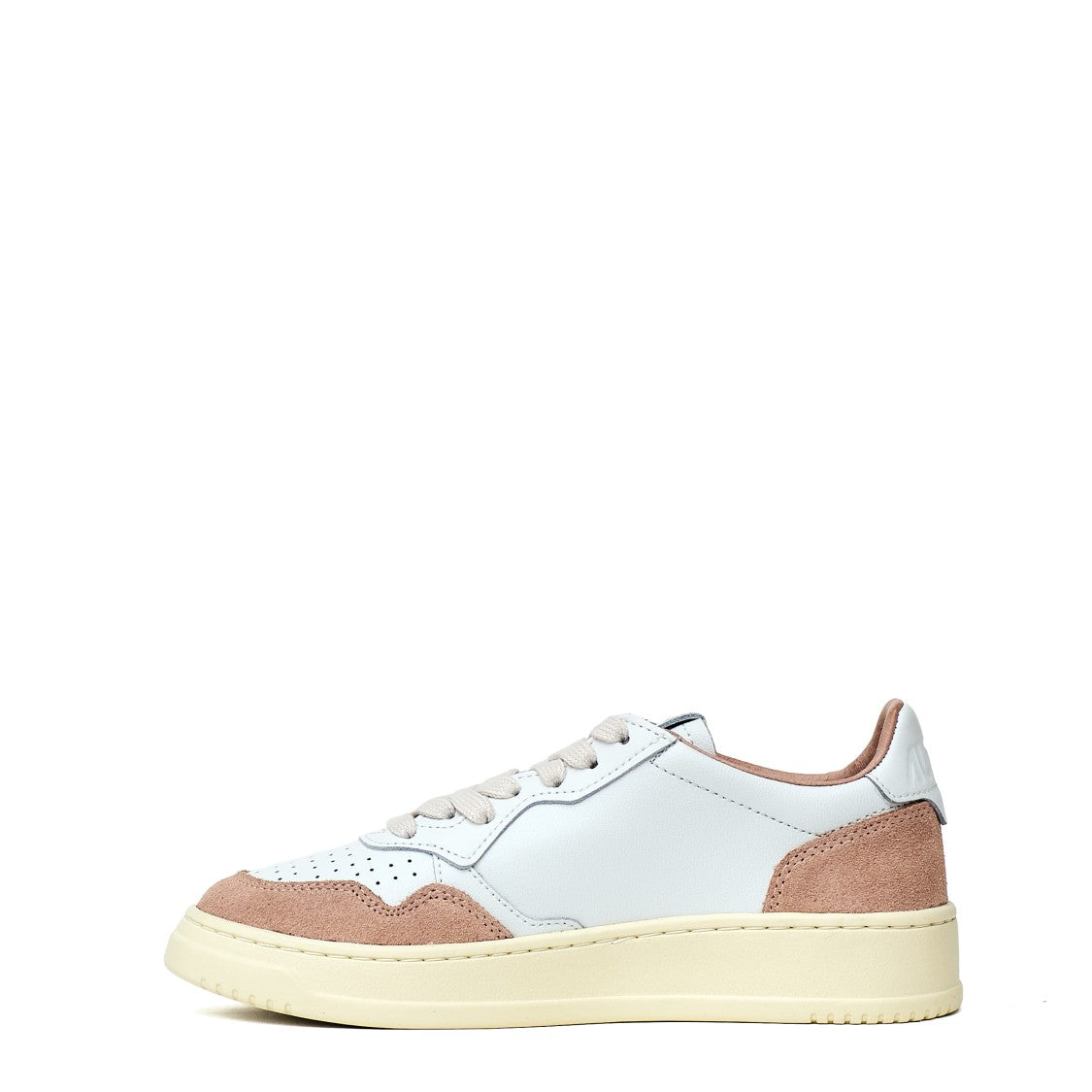 Autry White Phard Medalist Low Suede Sneakers