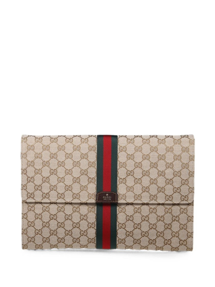 Gucci Beige Interlocking Gg Canvas Wallet