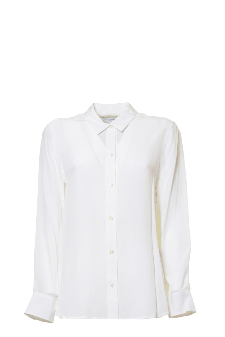 Equipment Leema Silk Blouse - White