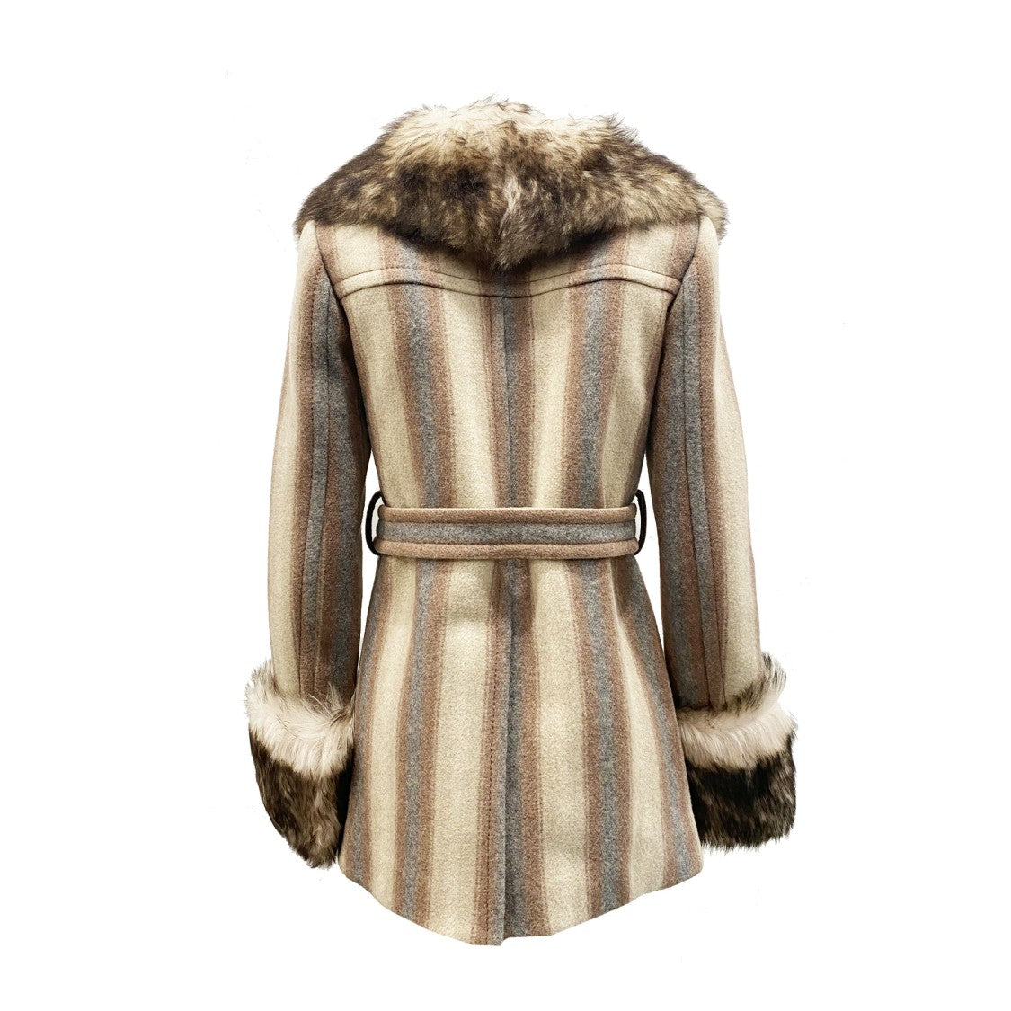 Marc Jacobs Fur Trim Coat
