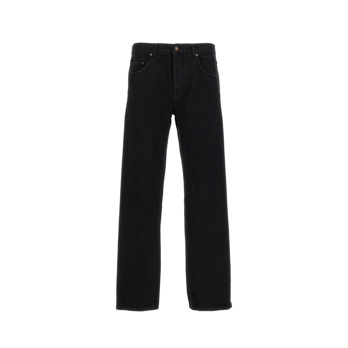 Saint Laurent Long Baggy Denim Jeans