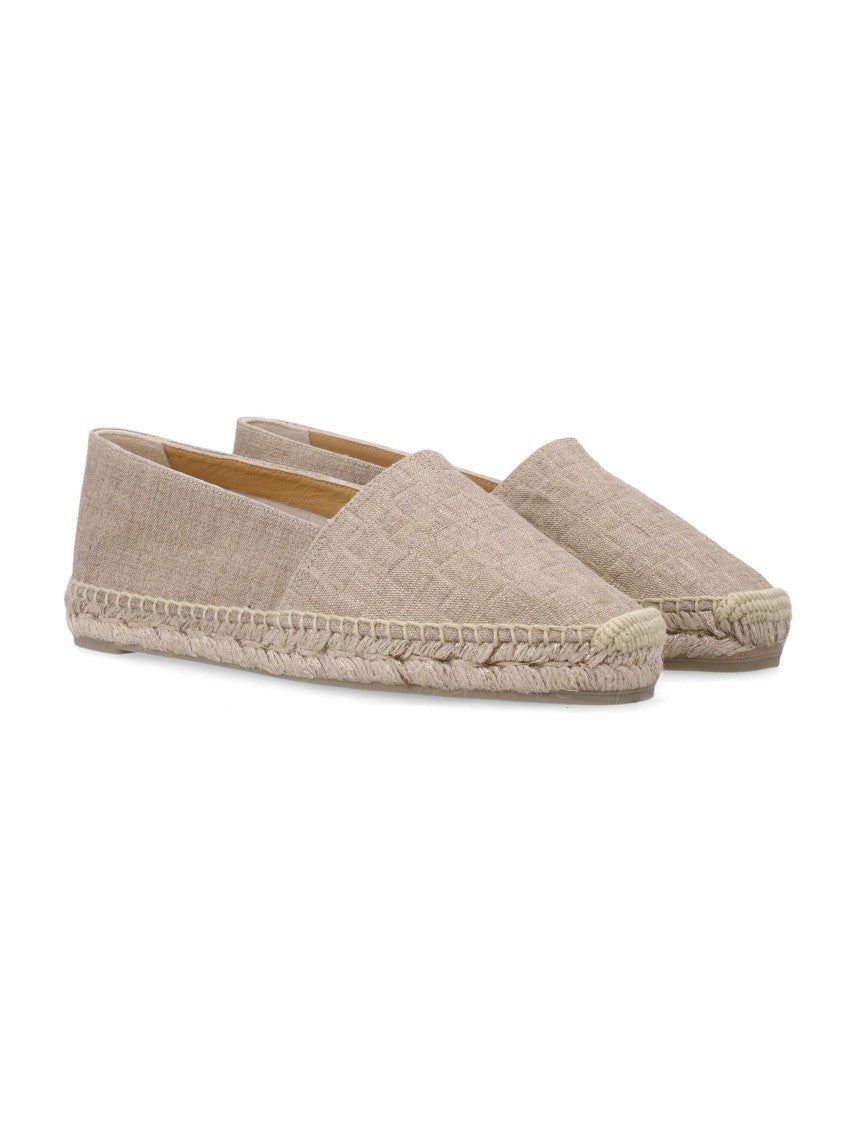 Castaner Kenda Linen Gold Espadrilles