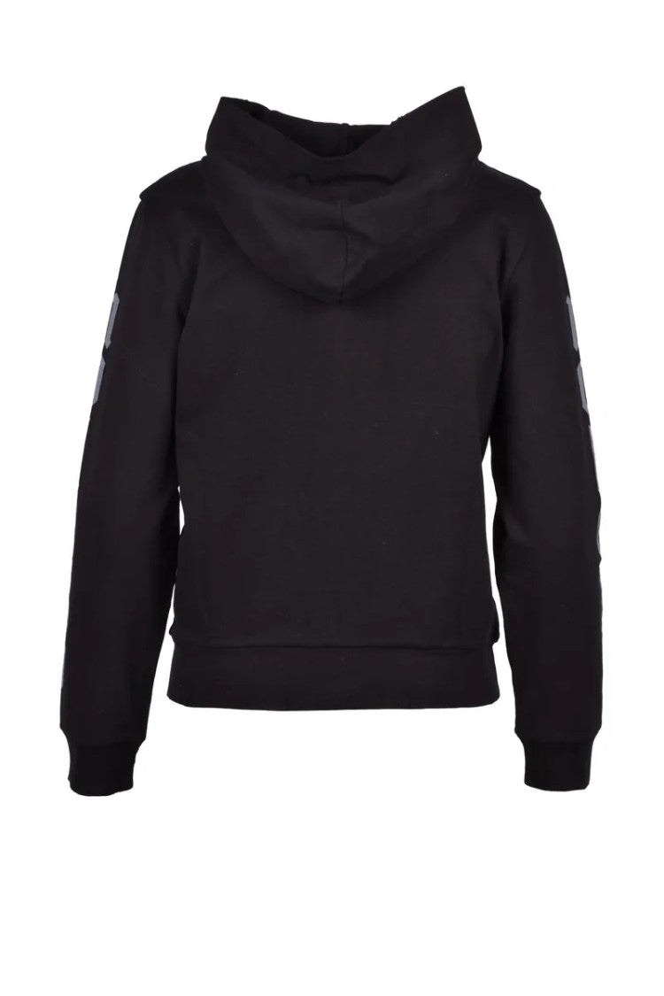 Balenciaga Cotton Stretch Sweatshirt - Black