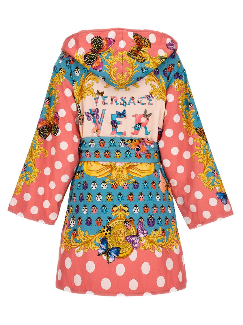 Versace Home Heritage Butterflies & Ladybugs La Vacanza Capsule Bathrobe