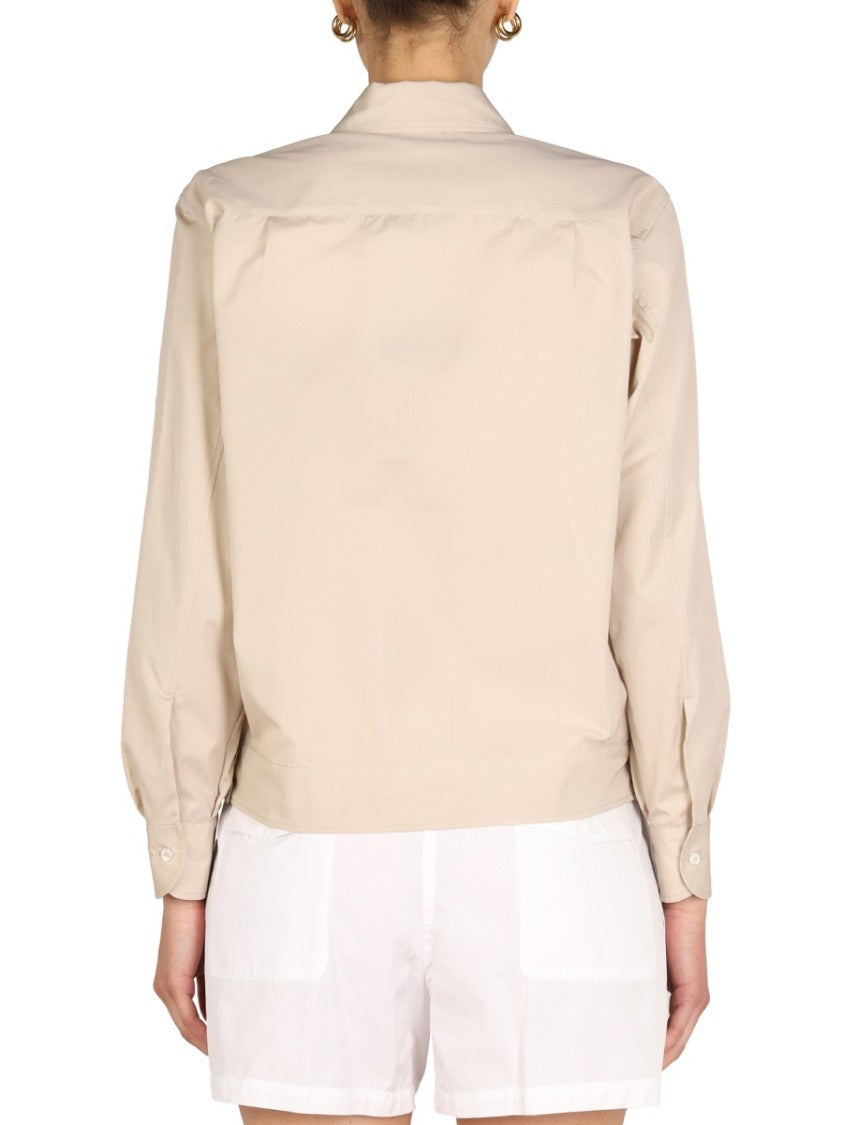 Aspesi Pointed Collar Cotton Shirt