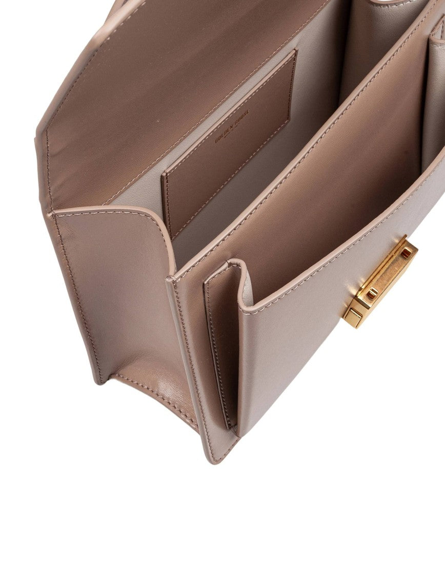 Golden Goose Cappuccino Color Leather Venezia Handbag