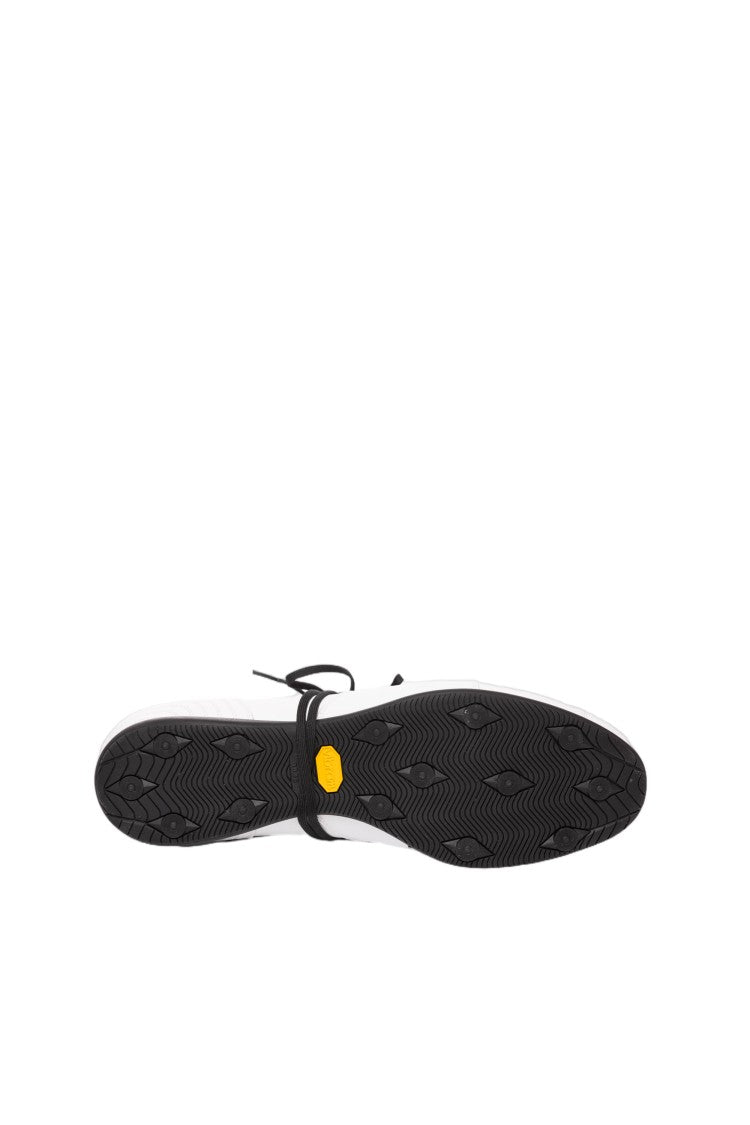 Pantofola D'oro Black Soft Calfskin Archival Sole Sneakers