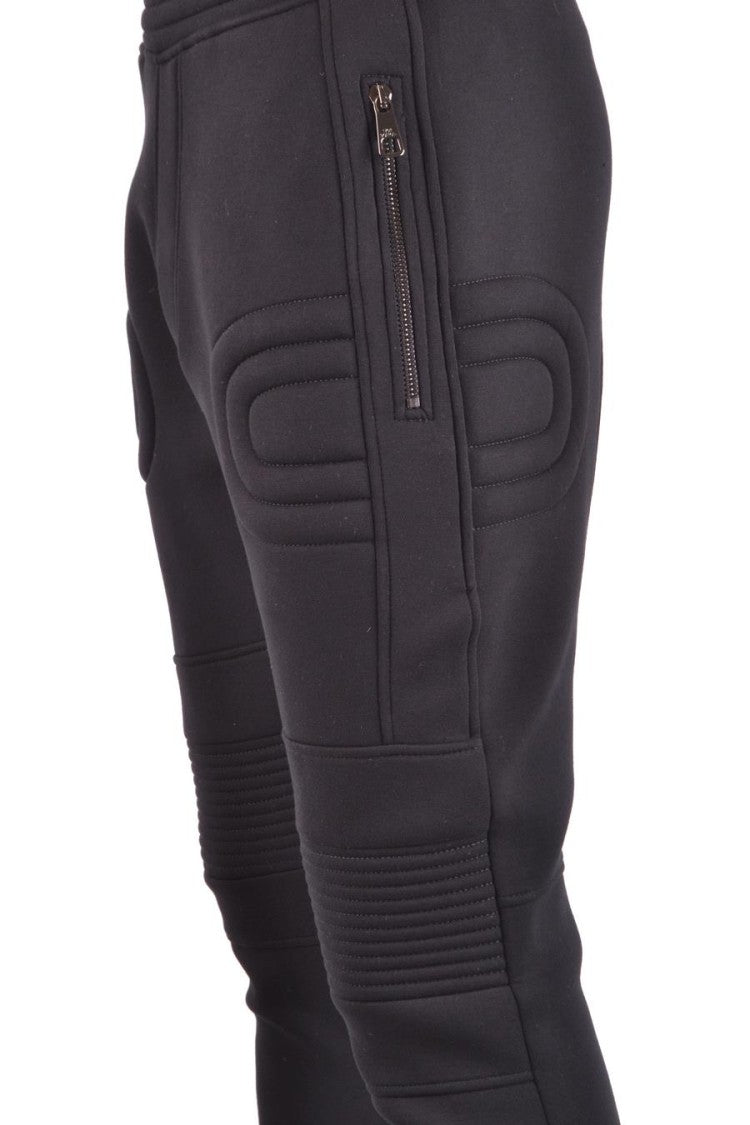 Neil Barrett Slim Fit Trousers With Ribbed Detailing