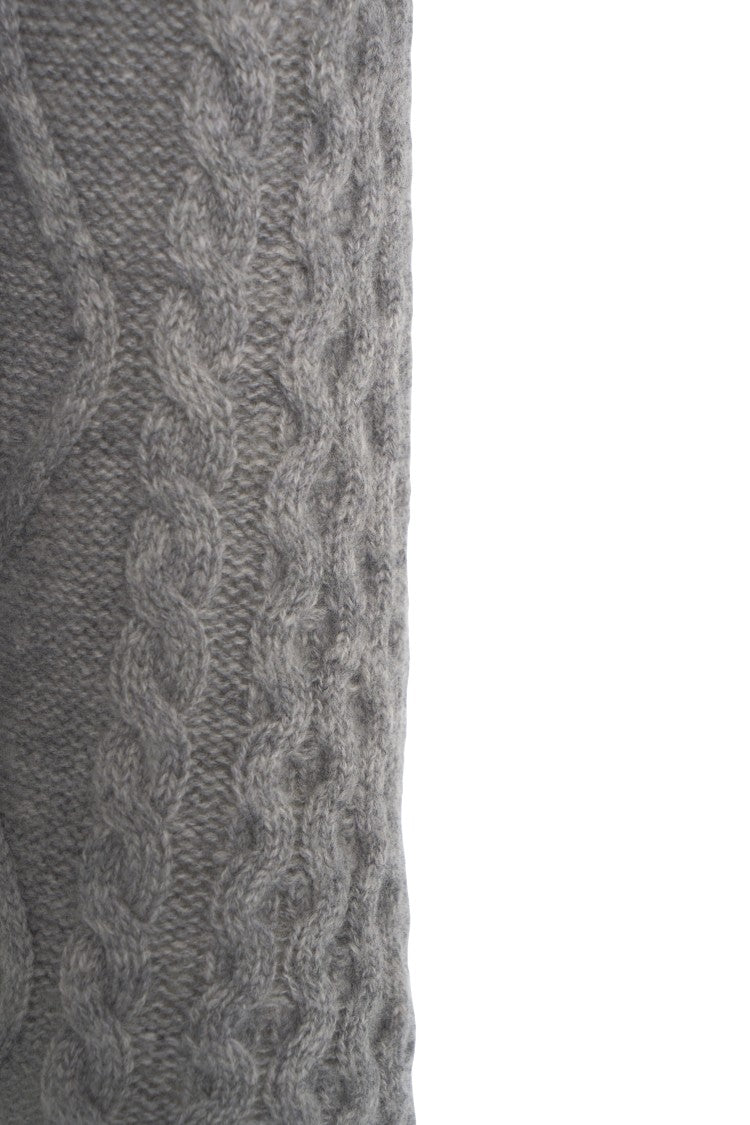 Kaos Cable-Knit Turtleneck Sweater With Texture