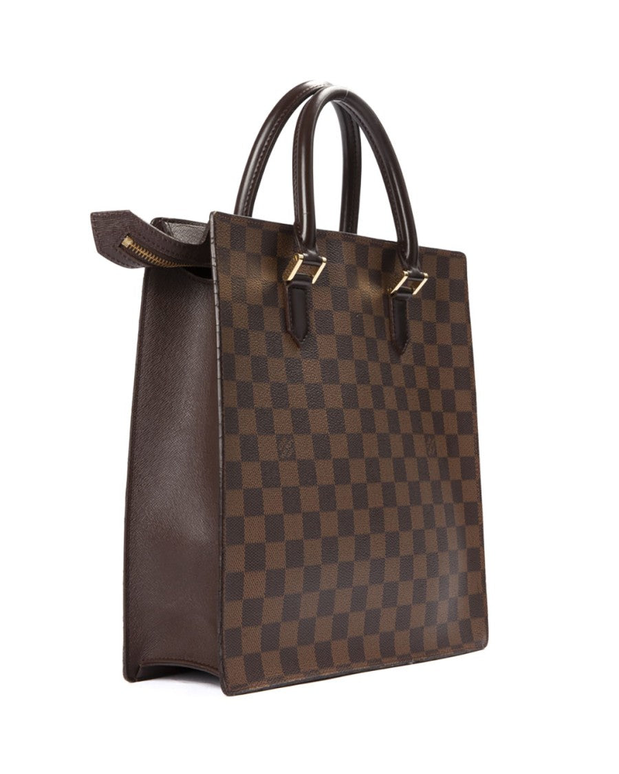Louis Vuitton Ebony Checkered Flat Bag