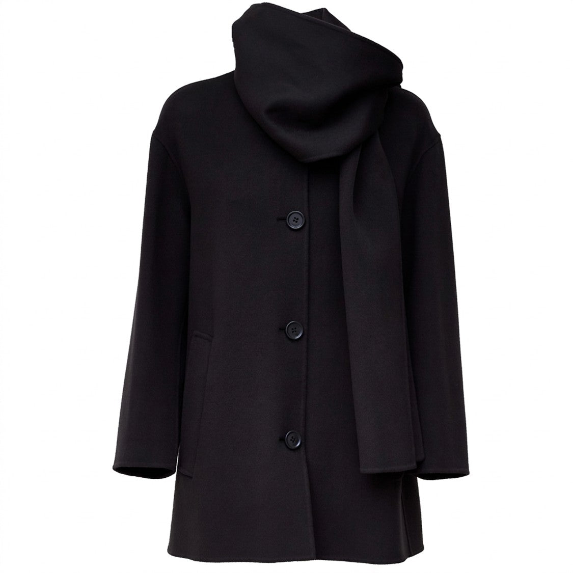 Max Mara Alicia Short Single-Breasted Wool Jacket