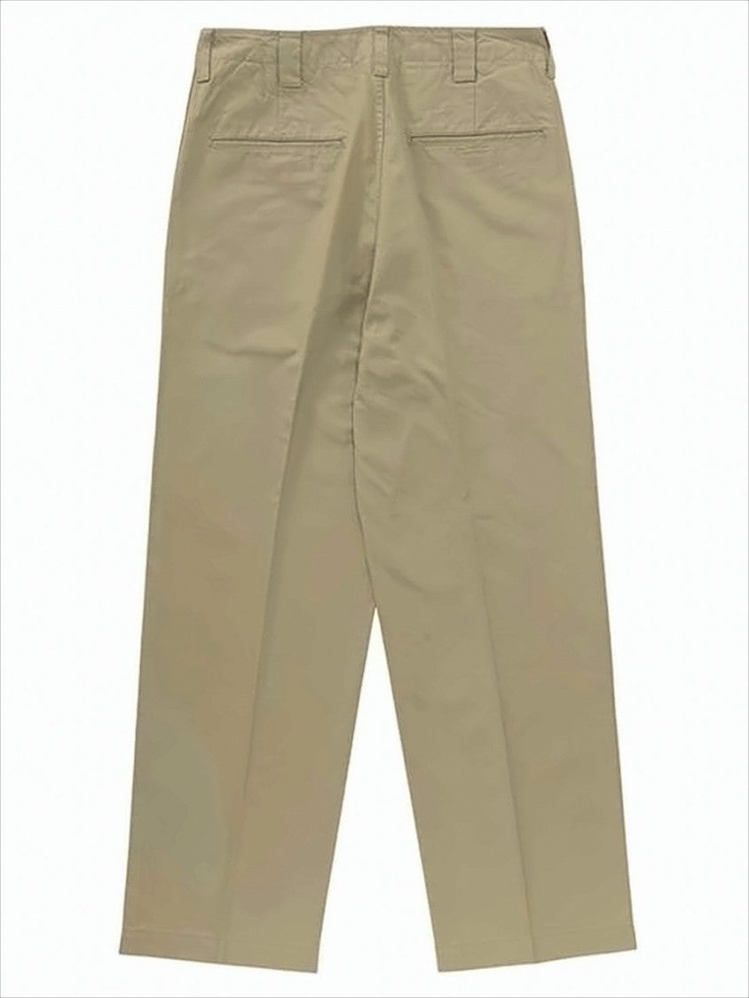 Visvim Classic Mid-Rise Straight Pants With Structured Fabric