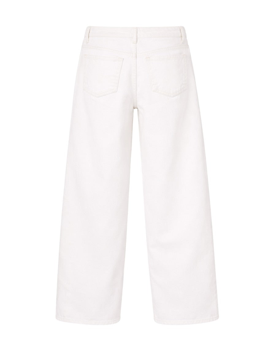 Agolde Wide-Leg Cotton Denim Jeans With Palazzostyle Silhouette