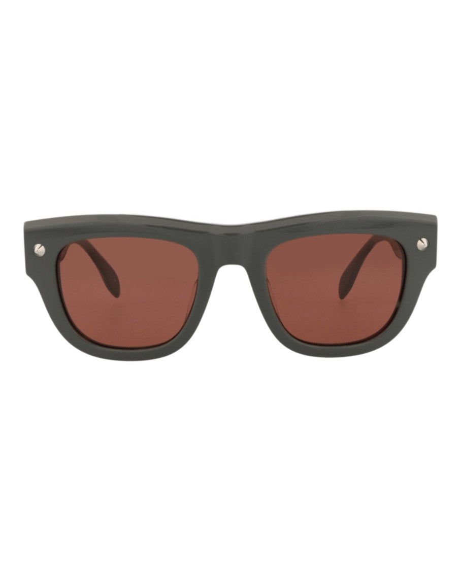 Alexander Mcqueen Square-Frame Recycled Acetate Sunglasses