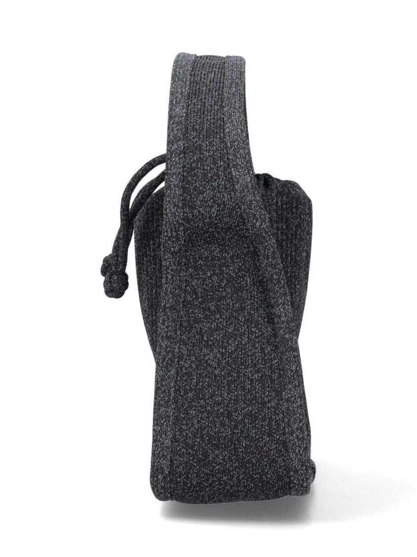 Alexander Wang "Ryan" Shoulder Bag In Black Fabric