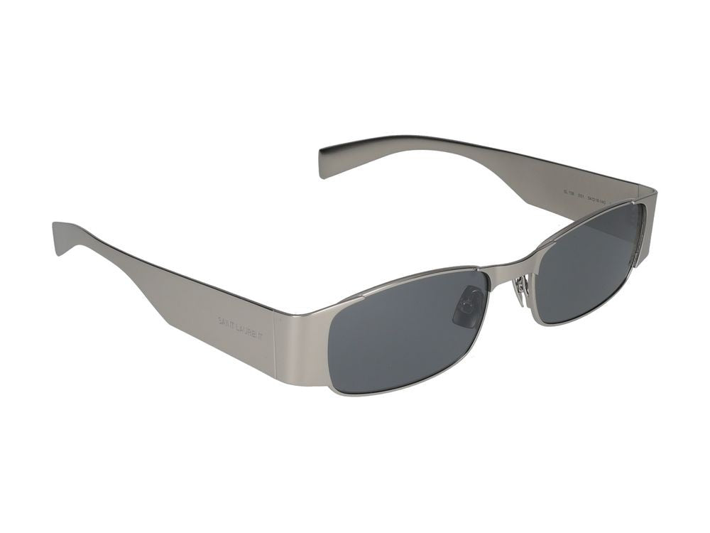 Saint Laurent Sunglasses Sl 738 001 Silver Silver Silver 54/18/140