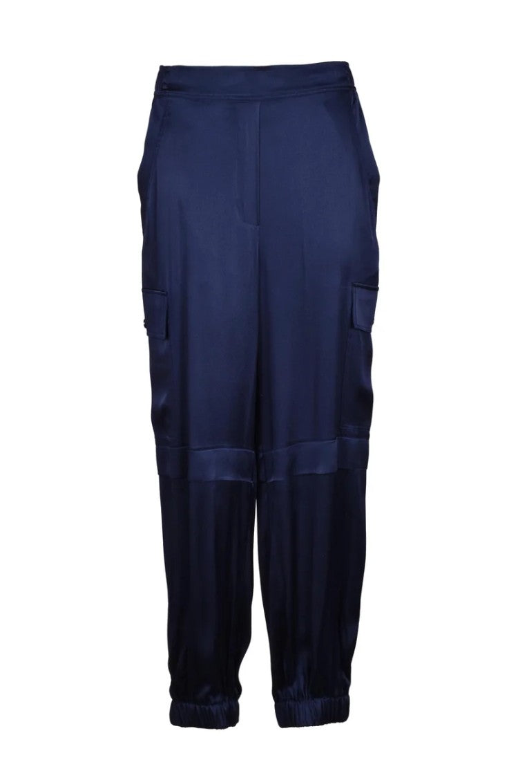 Semi Couture Cargo Satin Pants