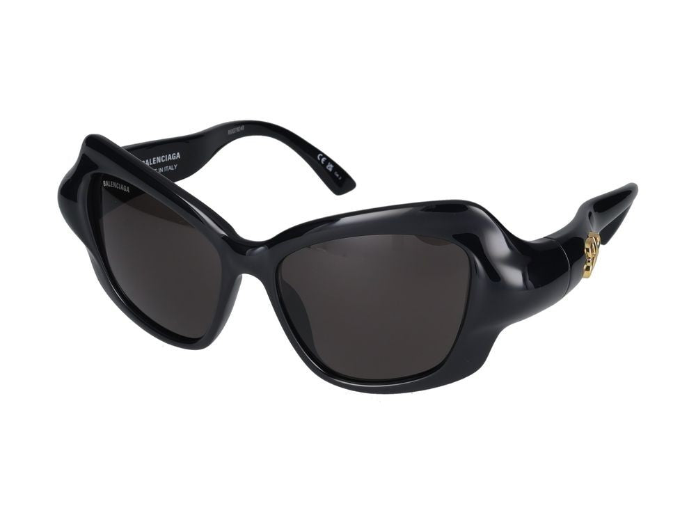 Balenciaga Sunglasses Balenciaga Bb0353s 001 Black Black Grey 58/17/145