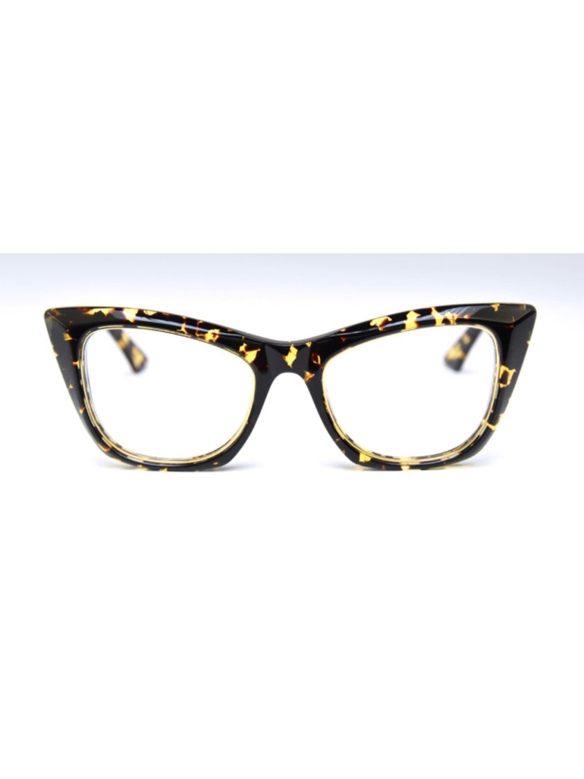 Kiurv Cat-Eye Florence Optical Frames With Tortoiseshell Pattern