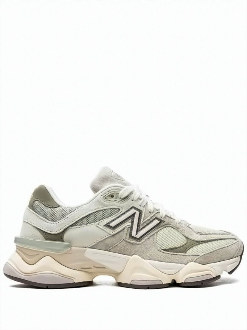 New Balance Layered Mesh And Suede Sneakers