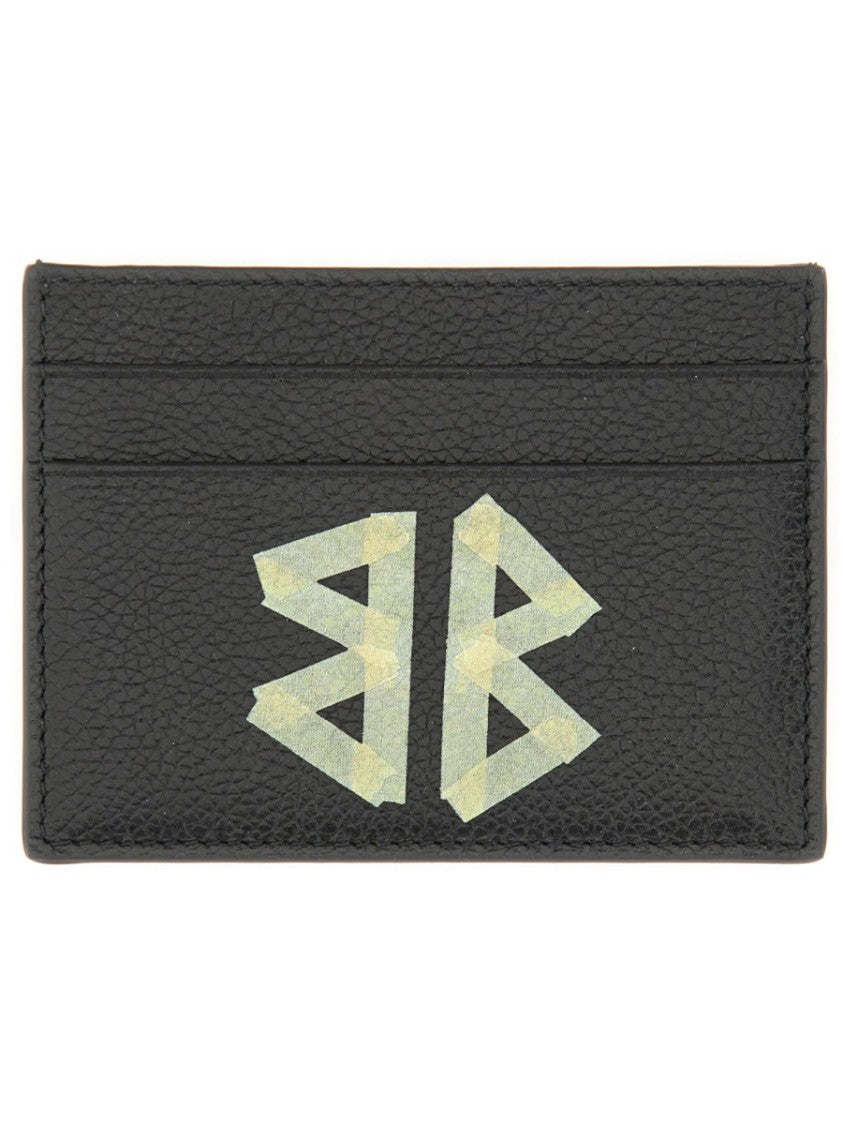 Balenciaga Compact Card Holder In Smooth Domesticated Calf Leather