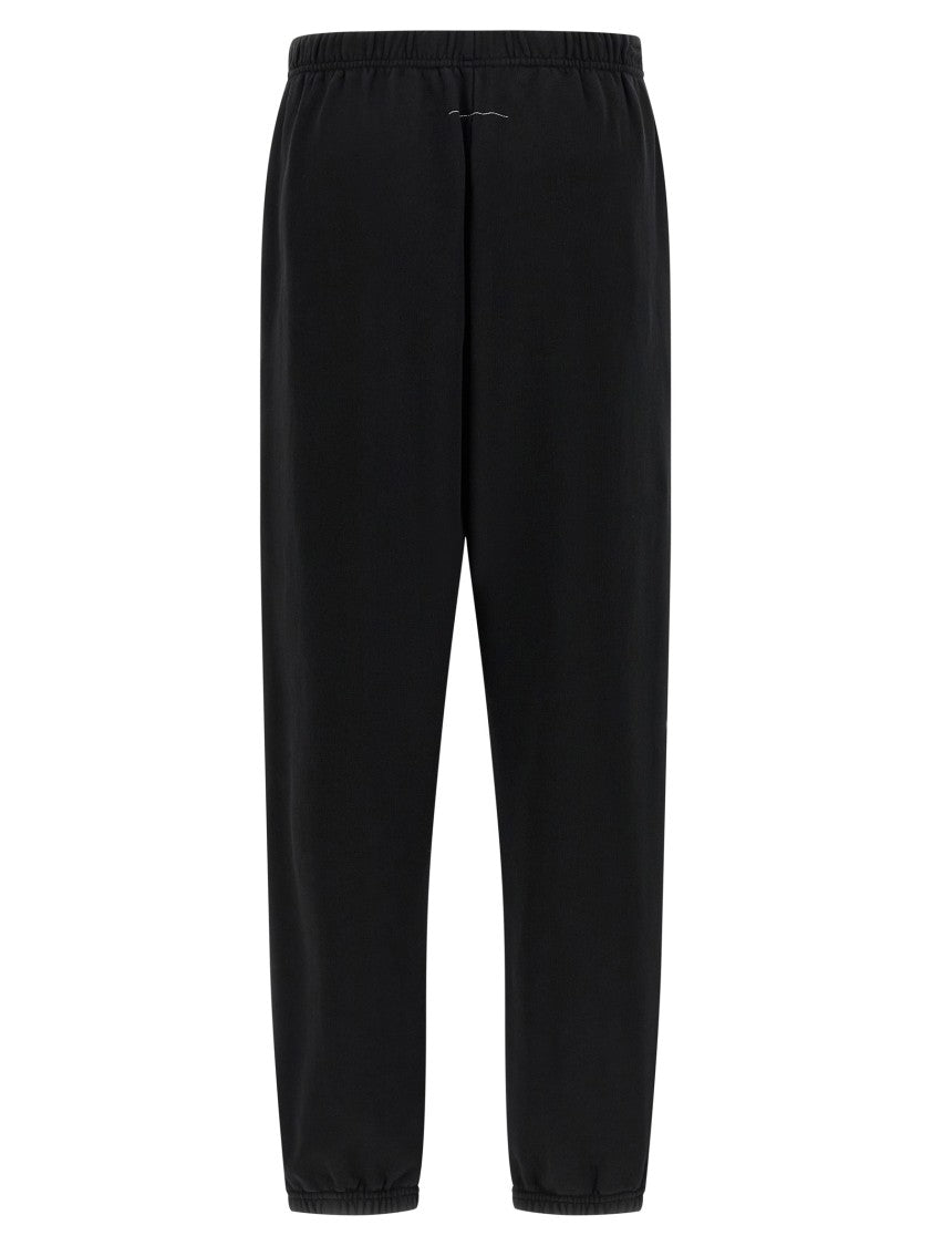 Mm6 By Maison Margiela Cotton Sweatshirt Joggers With Elastic Waistband
