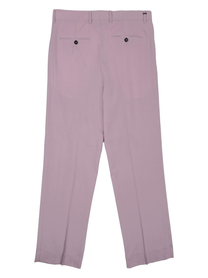 Be Able Straight-Leg Trousers With Front Pleats And Clean Waistband